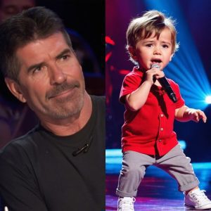 Simon Cowell was moved to tears! The young boy’s rendition of the song was so powerful that Simon was left speechless. Overwhelmed by the performance, he even went up on stage to embrace and congratulate the boy Watch the video in the comments below