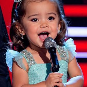 The girl sang with such a voice that the audience was moved, and the jury immediately said yes