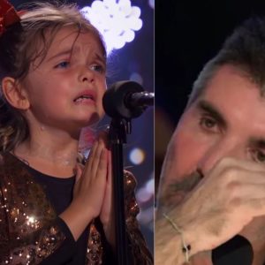 Historical moment: Simon Cowell shed tears in front of the public! this little girl made everyone cry with her voice