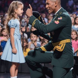 The superstar asks a little girl to sing “You Raise Me Up”. Seconds later, the girl brings down the house