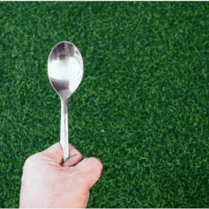 I have found out why many of my neighbours are placing spoons in their front yards.