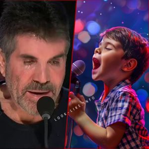 Simon Cowell couldn’t stop crying, when heard the voice of this child.Just watch till the end.