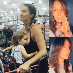 Mother posts picture breastfeeding toddler in public – she finally responds to all the backlash