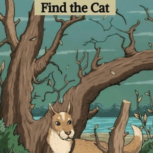 “Optical Illusion Challenge”: Find Hidden Cat in 7 Seconds