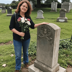 Woman meets a person online. Then Finds His Photo at a Cemetery Before His Arrival